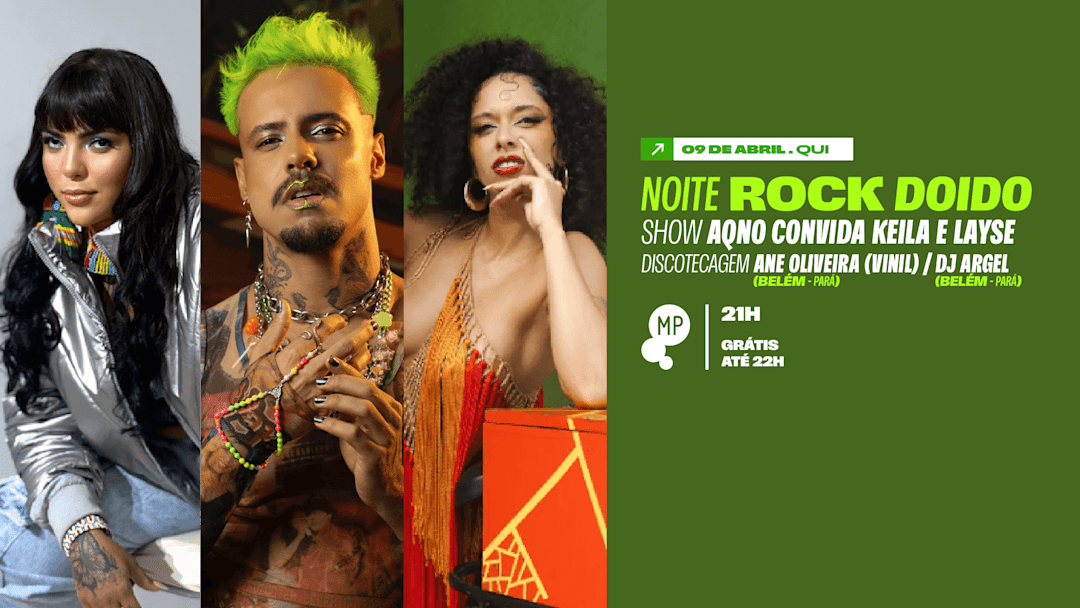 9/4 - Noite Rock Doido no Mundo Pensante