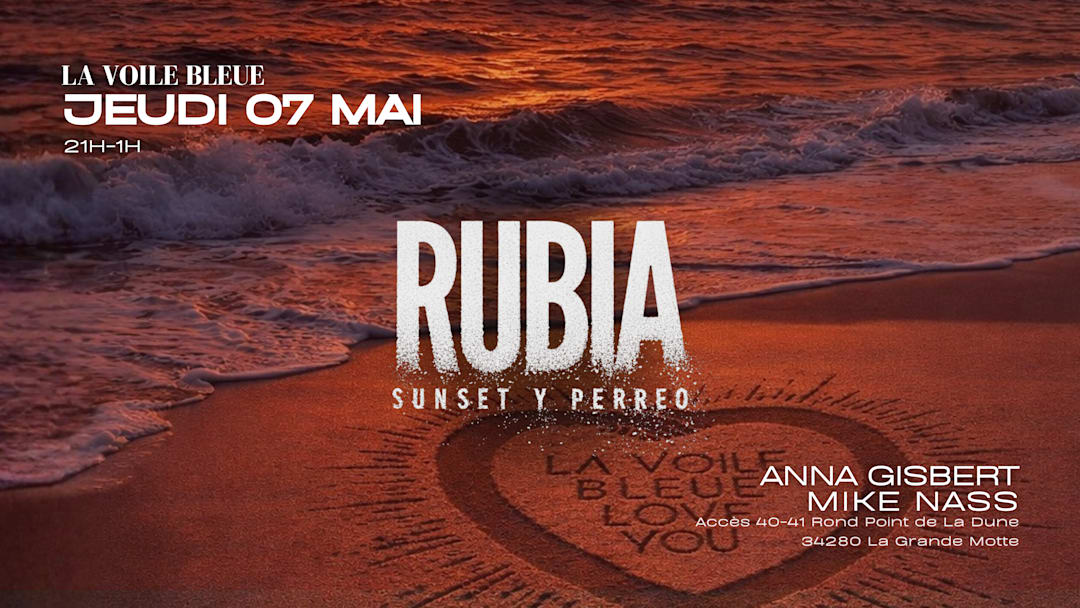 RUBIA X LA VOILE BLEUE