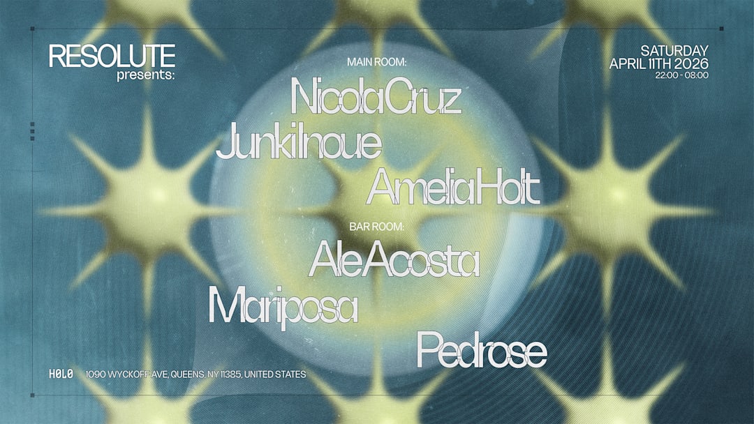 ReSolute presents: Nicola Cruz Curates