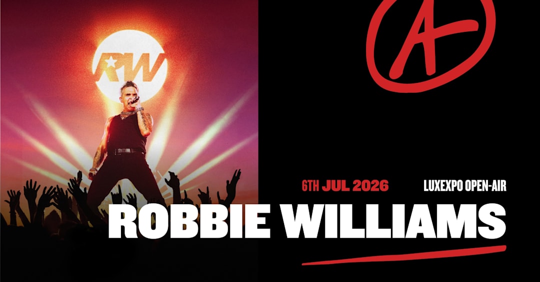 Robbie Williams at Luxexpo Open-Air