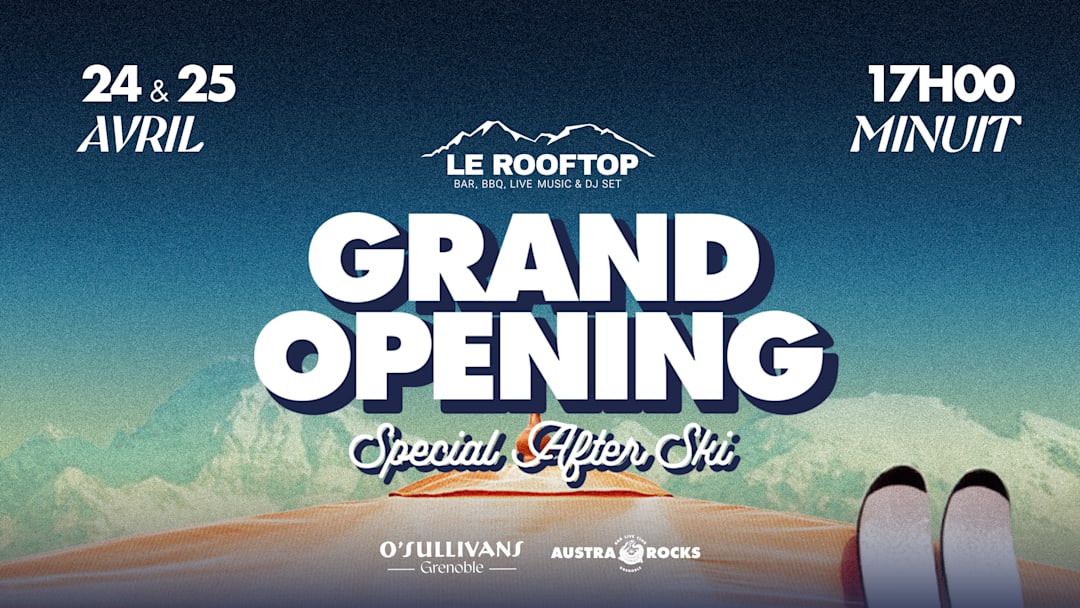Offizielles Cover des Events THE ROOFTOP - OPENING WEEKEND