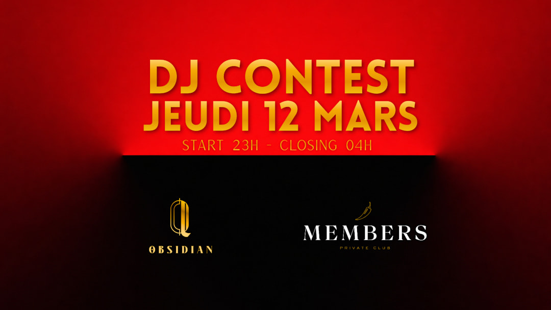OBSIDIAN DJ CONTEST - MEMBERS