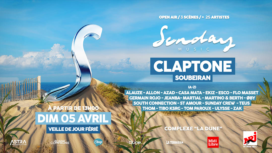 SUNDAY MUSIC x LA DUNE CLUB x TERRAZZA - 05.04.26