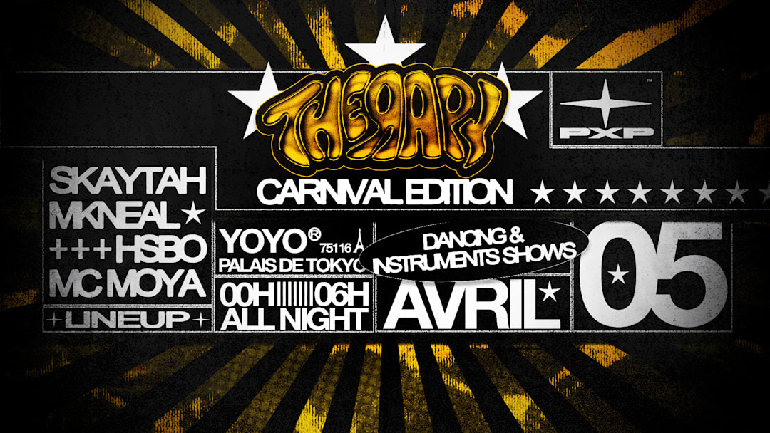 THERAPY CARNAVAL EDITION - 5 AVRIL @YOYO (Veille Jour Férié)