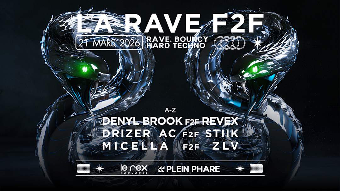 LA RAVE EN F2F (FACE À FACE) -SCÈNE 360- LE REX DE TOULOUSE