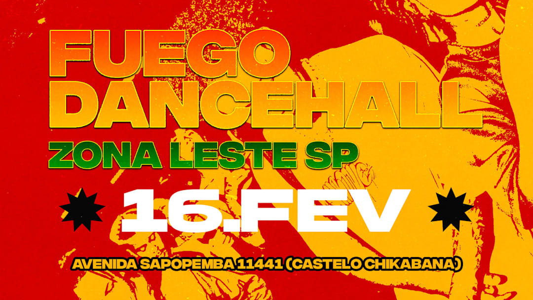Cartel oficial del evento FUEGO CARNAHALL SP|ZL • 16.02