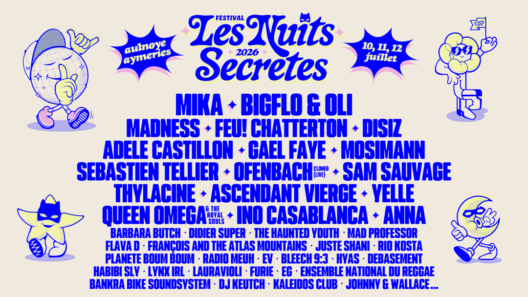 Les Nuits Secrètes 2026