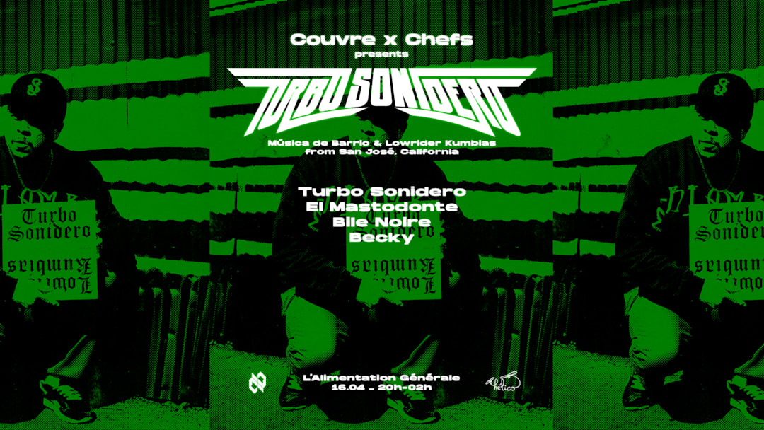 Couvre x Chefs : Turbo Sonidero - Paris Debut