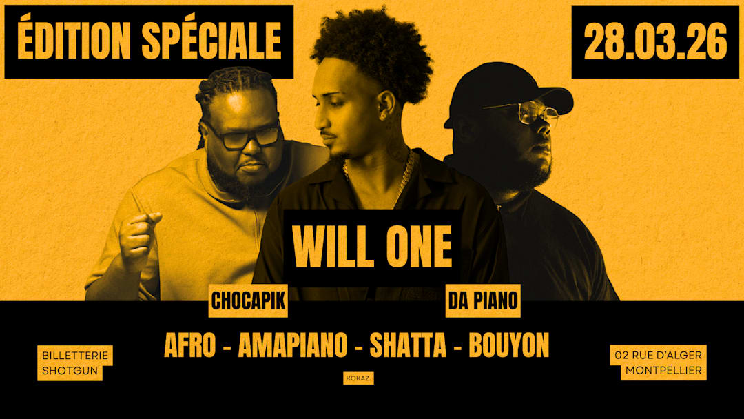 KÒKAZ : WILL ONE - CHOCAPIK - DA PIANO