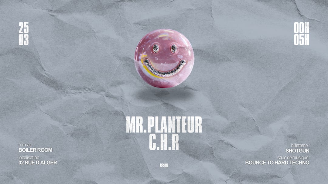 BOUM BOUM : MR.PLANTEUR - C.H.R