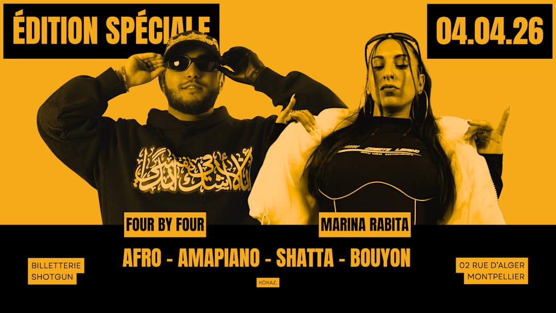 KÒKAZ : FOUR BY FOUR - MARINA RABITA