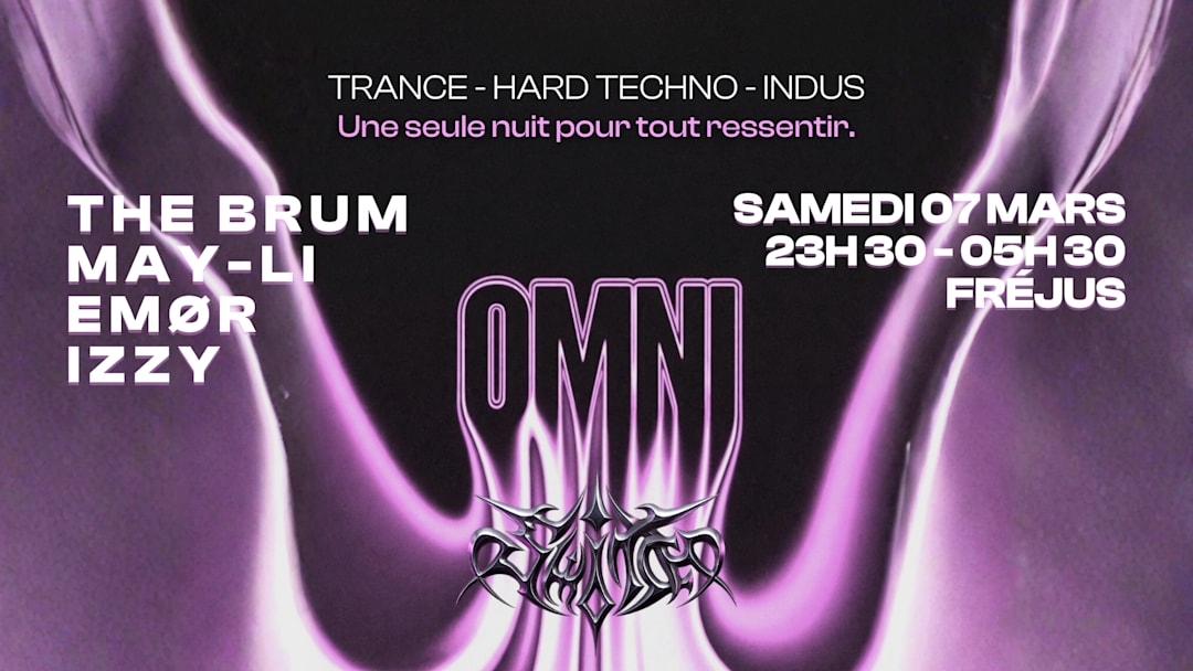 SWITCH TO "OMNI" Une nuit pour tout ressentir w/ THE BRUM