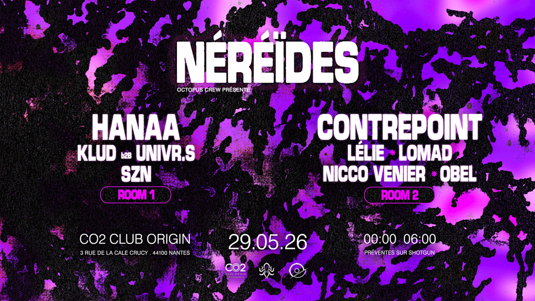 NÉRÉÏDES w/ HANAA & CONTREPOINT (XXL FORMAT)
