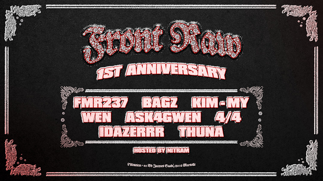 Front Raw 1st Anniversary - Trap Party