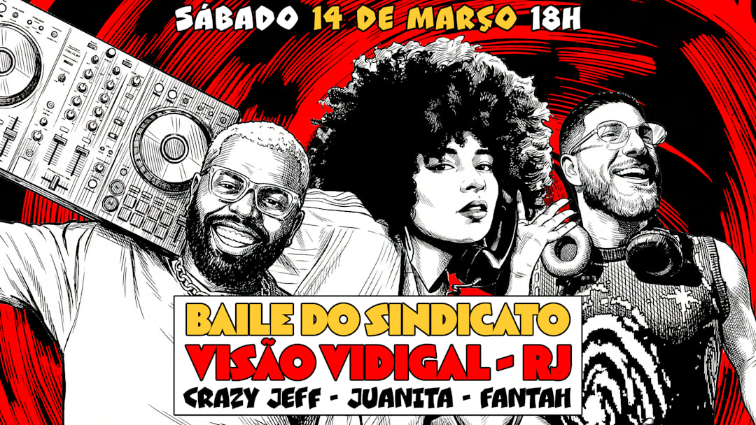 Baile do Sindicato 012 - Sindicato no Vidigal