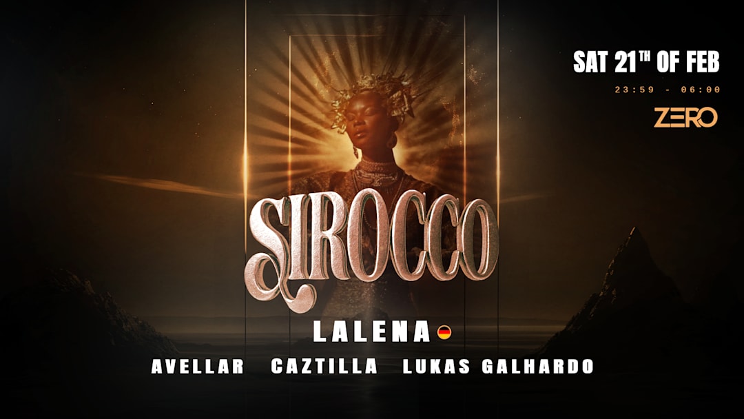 Sirocco w/ LALENA (DE), Avellar & more at MOME ZERO (LISBON)