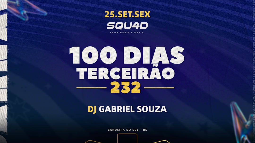 100 DIAS TERCEIRÃO 232 ROQUE