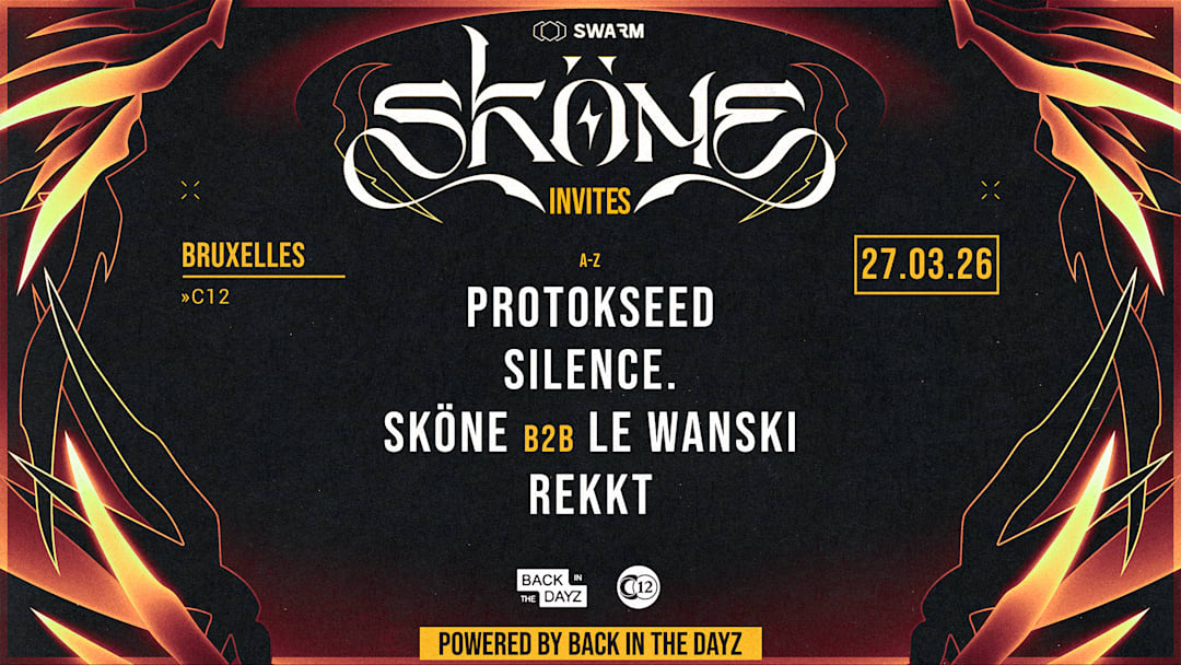 SKÖNE Invites // LE WANSKI, PROTOKSEED, SILENCE. & REKKT