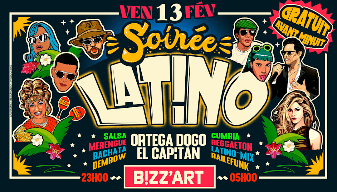 SOiRÉE LATiNO x CANAL ST MARTIN 13.02.26