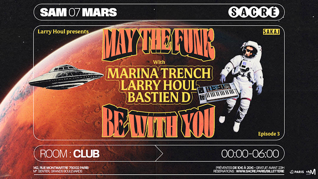 Sacré présente : MTFBWY #3 by Larry Houl avec Marina Trench