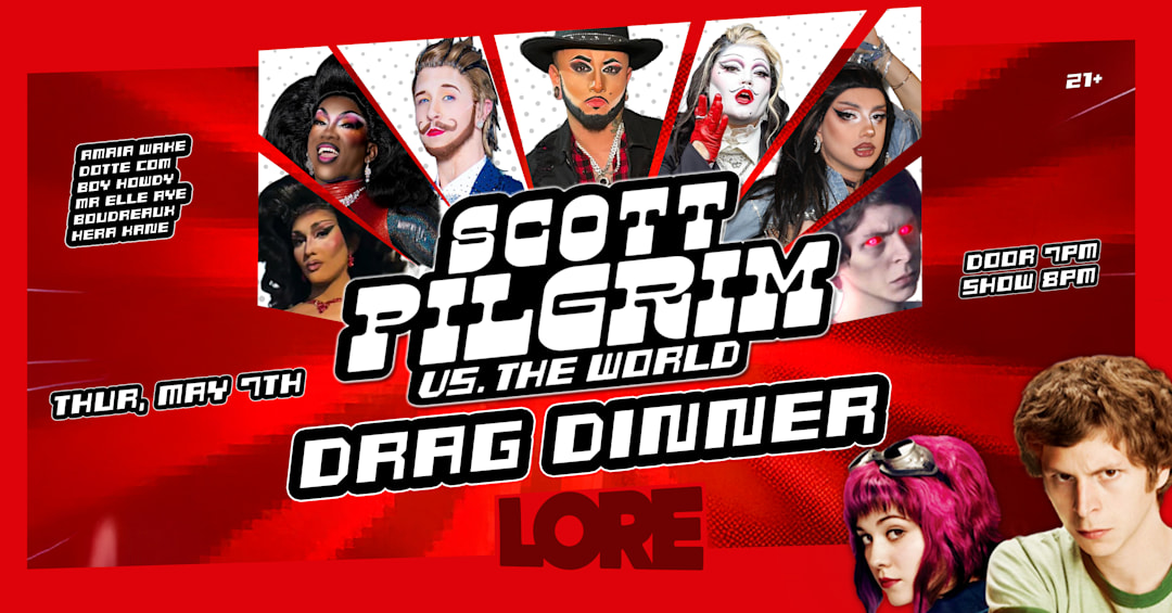 Scott Pilgrim vs. the World Drag Dinner