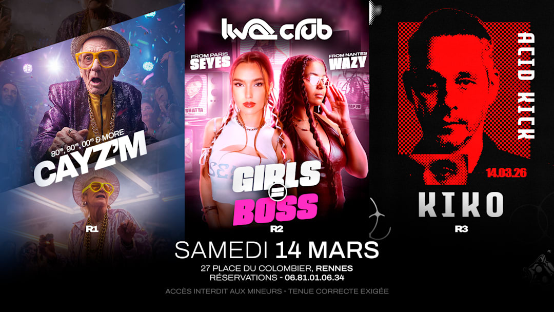 GIRLS BOSSES: SEYES&WAZY (R2)+ CAYZM (R1) + KIKO (R3)