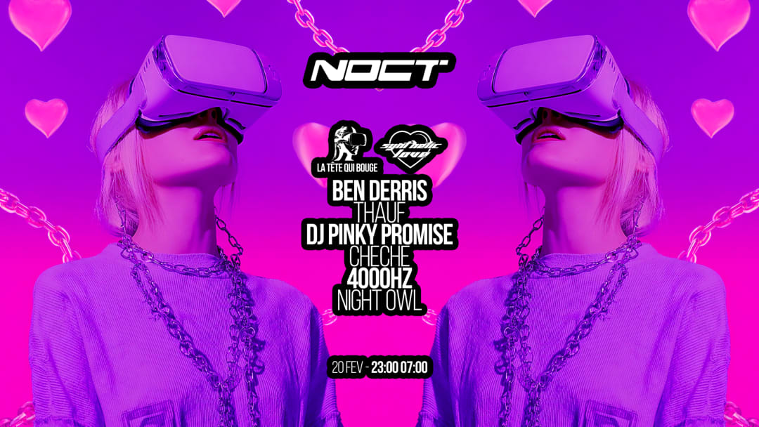 LTQB x SYNTHETIC LOVE x NOCT : BEN DERRIS - 4000HZ & MORE