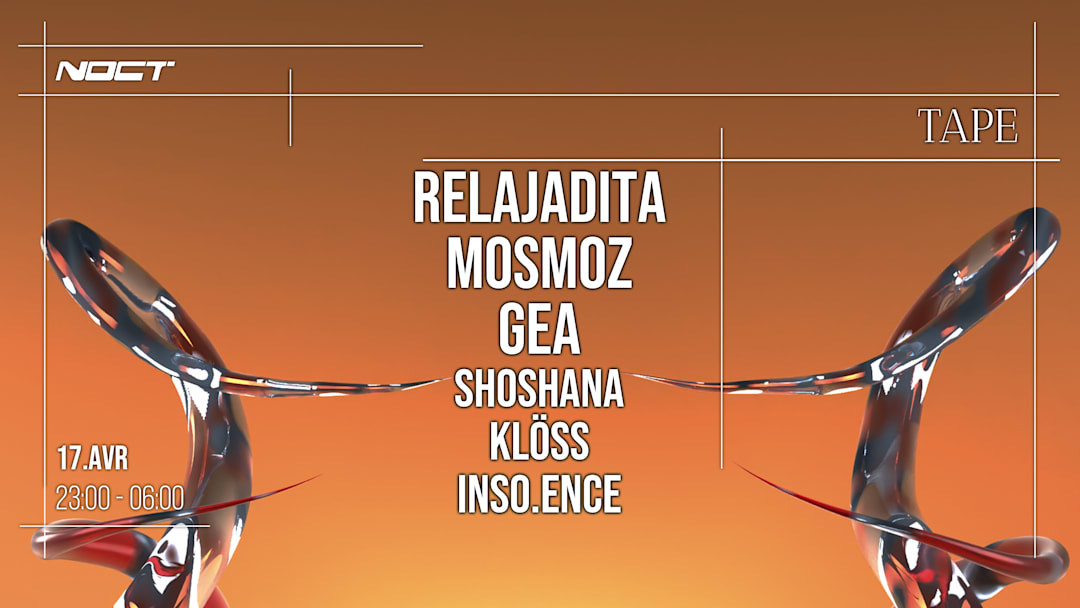 TAPE : RELAJADITA - MOSMOZ - GEA & MORE