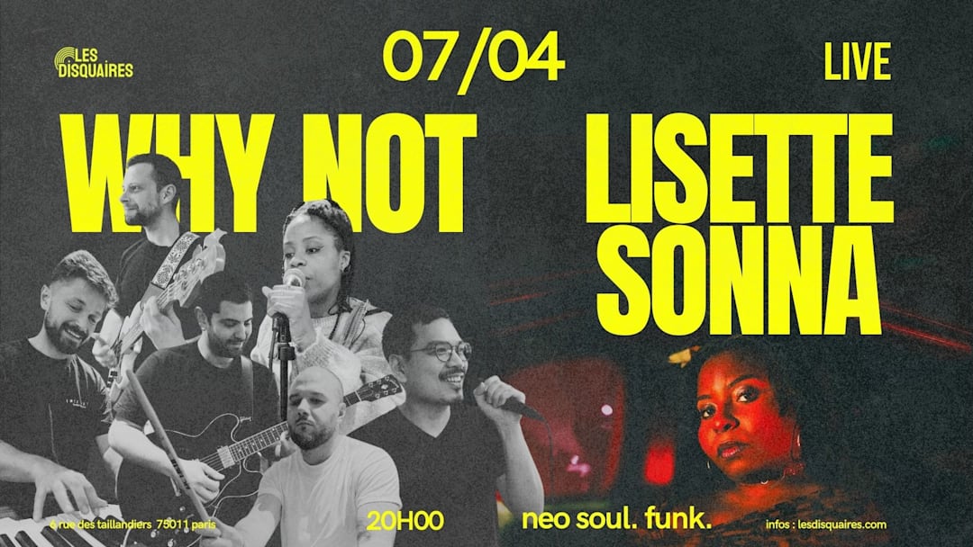 WHY NOT x LISETTE SONNA - LIVE