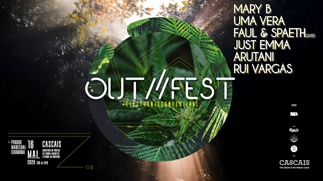 Cartel oficial del evento OUT///FEST