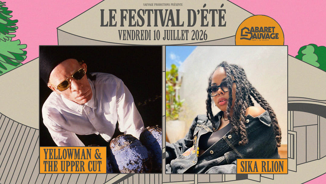 Official cover of the event Festival d’Été • Yellowman & The Upper Cut I Sika Rlion
