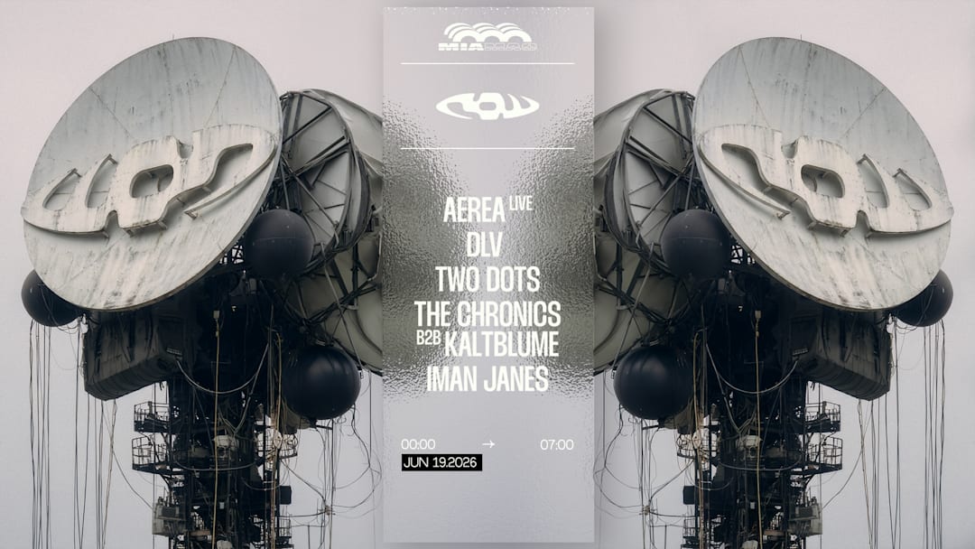 RAW : AEREA live, DLV, TWO DOTS, THE CHRONICS b2b KALTBLUME