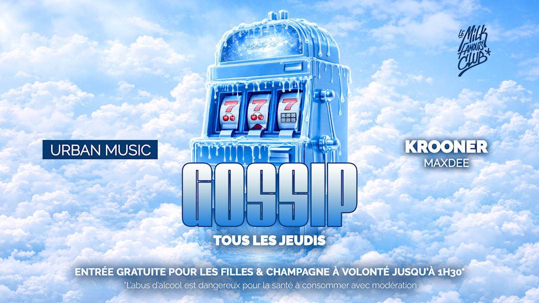 Official cover of the event JEU 19 FEV - GOSSIP W/ KROONER