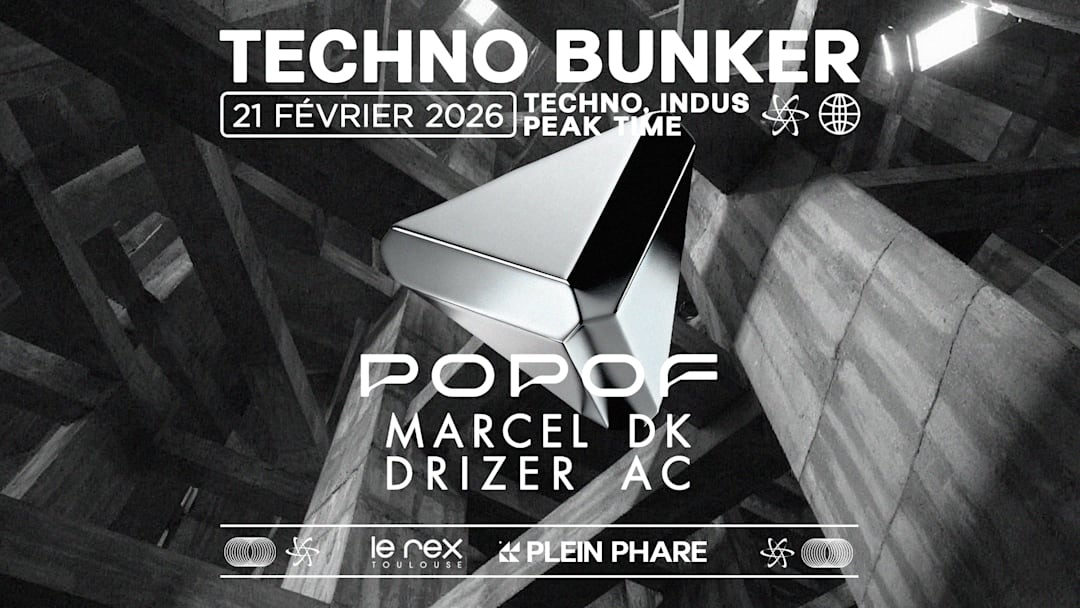 TECHNO BUNKER inv. POPOF, MARCEL DK & DRIZER AC