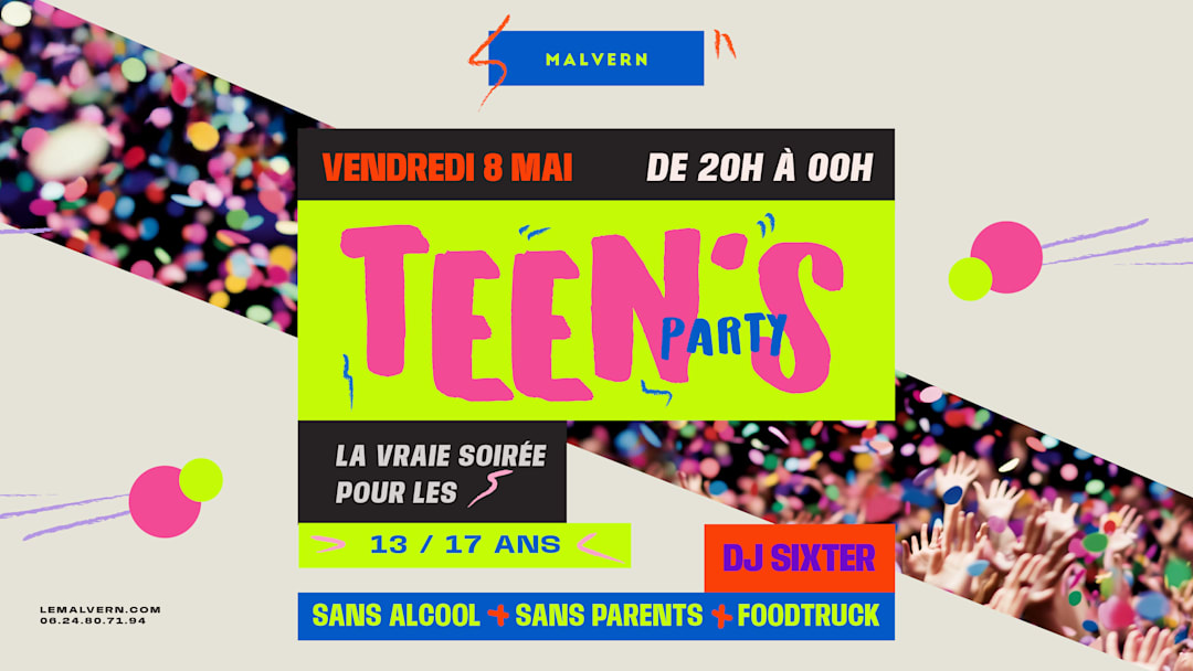 TEEN'S MALVERN - MAI