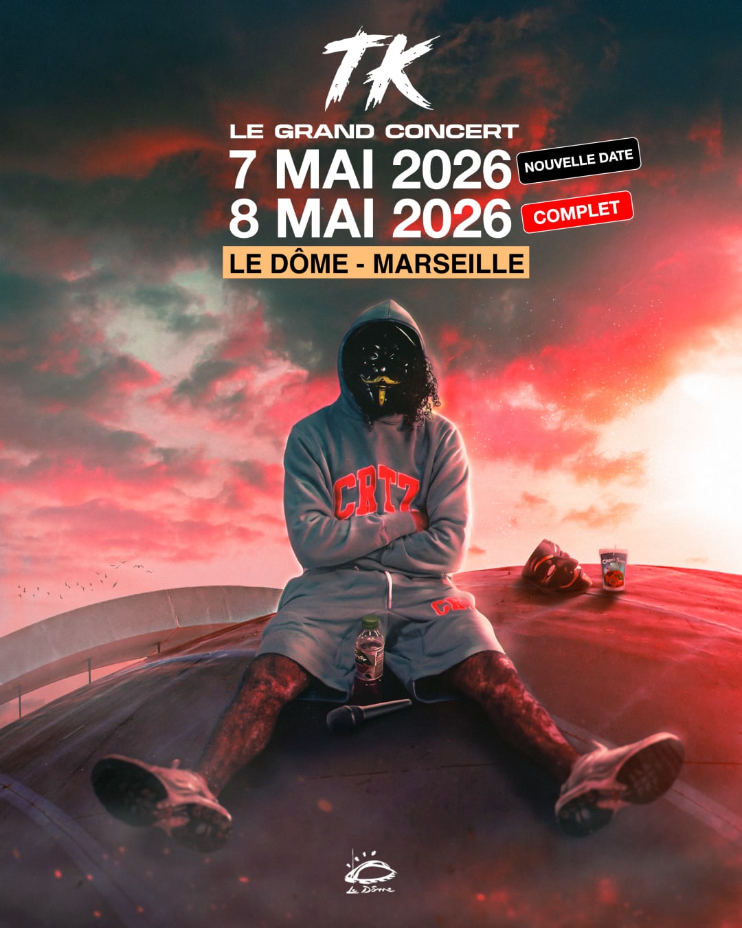 CONCERT TK - DOME Nouvelle date