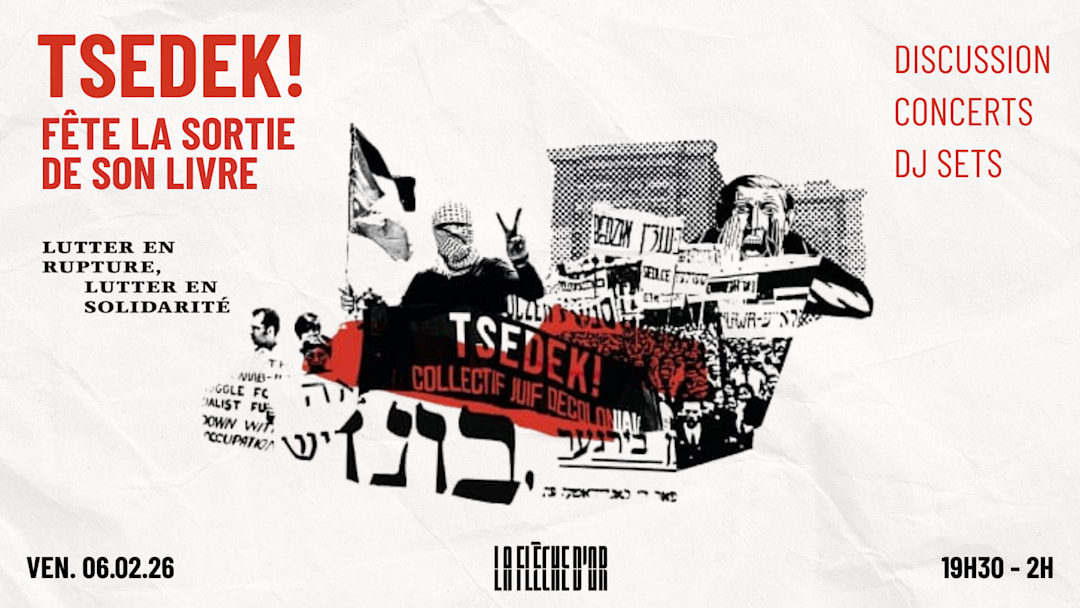 Tsedek fête la sortie de son livre