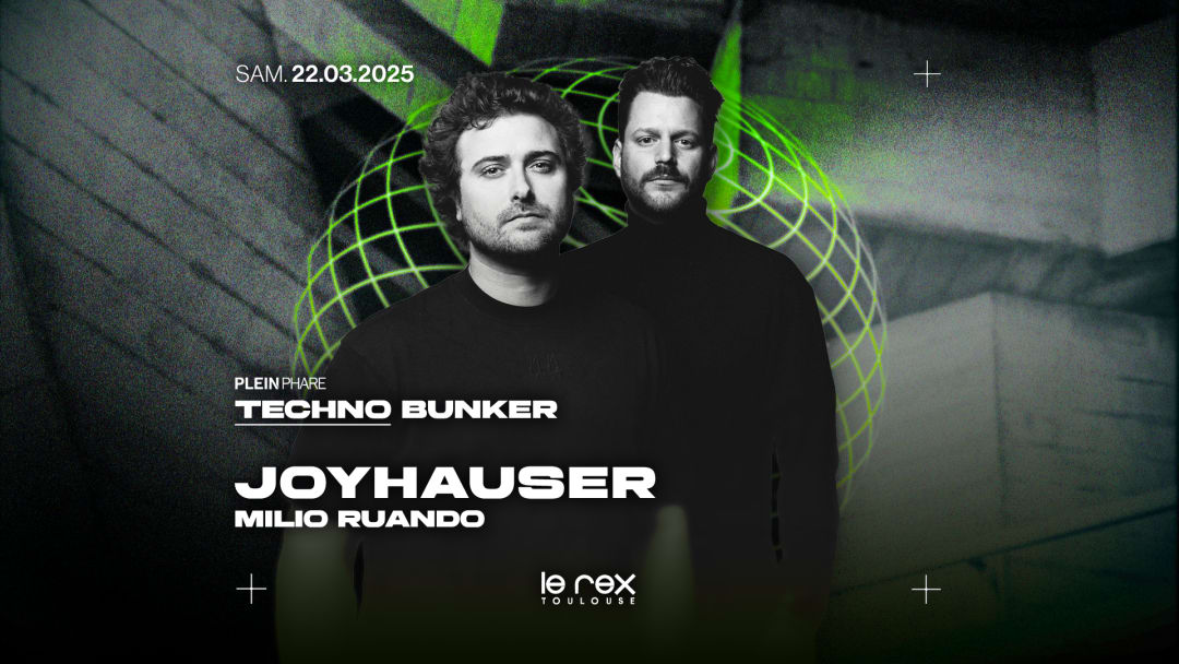TECHNO BUNKER W/ JOYHAUSER & MILIO RUANDO