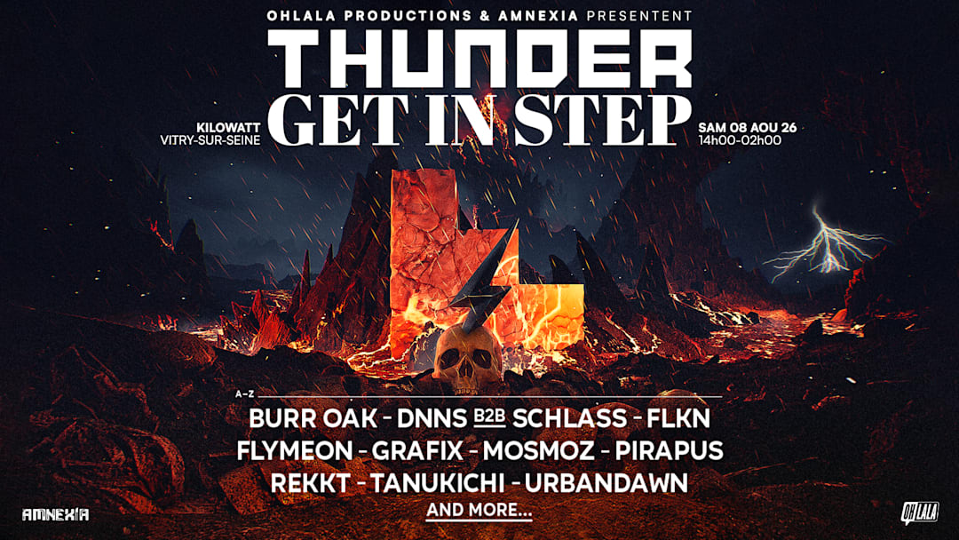 GET IN STEP x THUNDER