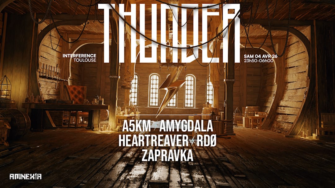 THUNDER x INTERFERENCE : ZAPRAVKA + A5KM + RDØ