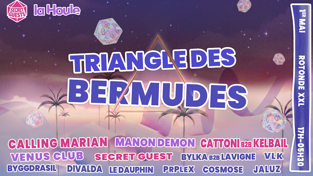 OPEN-AIR + CLUB : Secret Guests & la Houle w/ Calling Marian