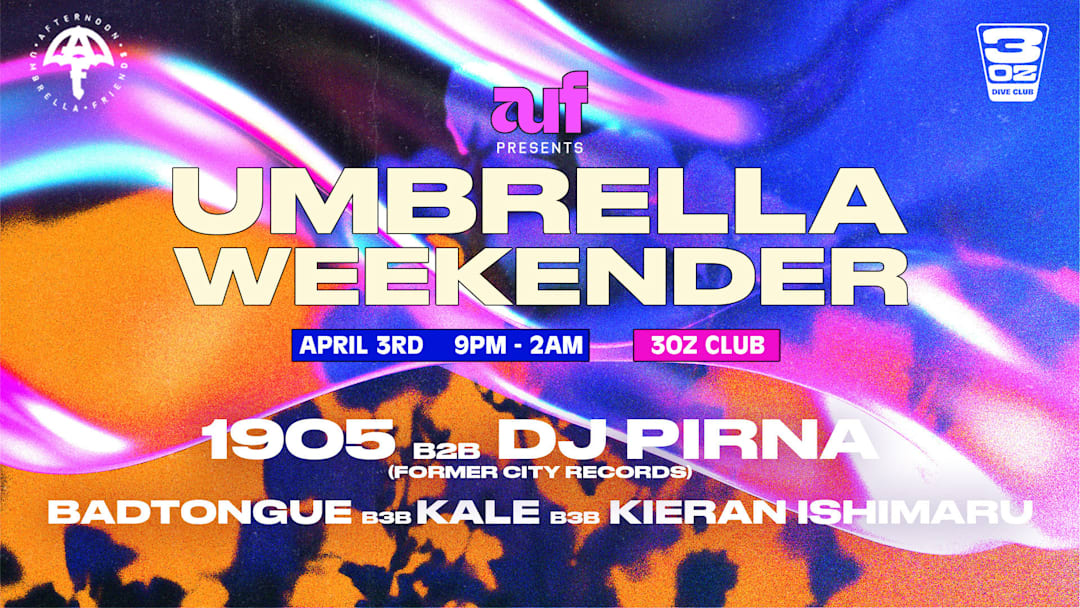 Umbrella Weekender x Former City Records
