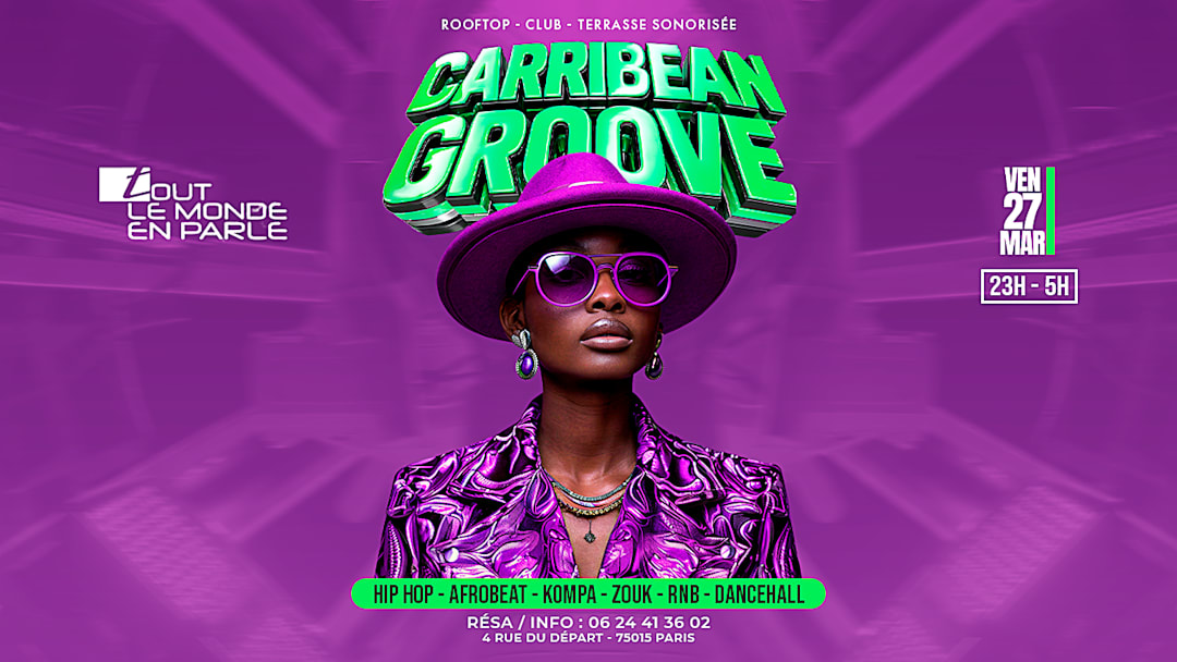 Soiree Caribbean Groove afrobeat, r&b, Club Terrasse