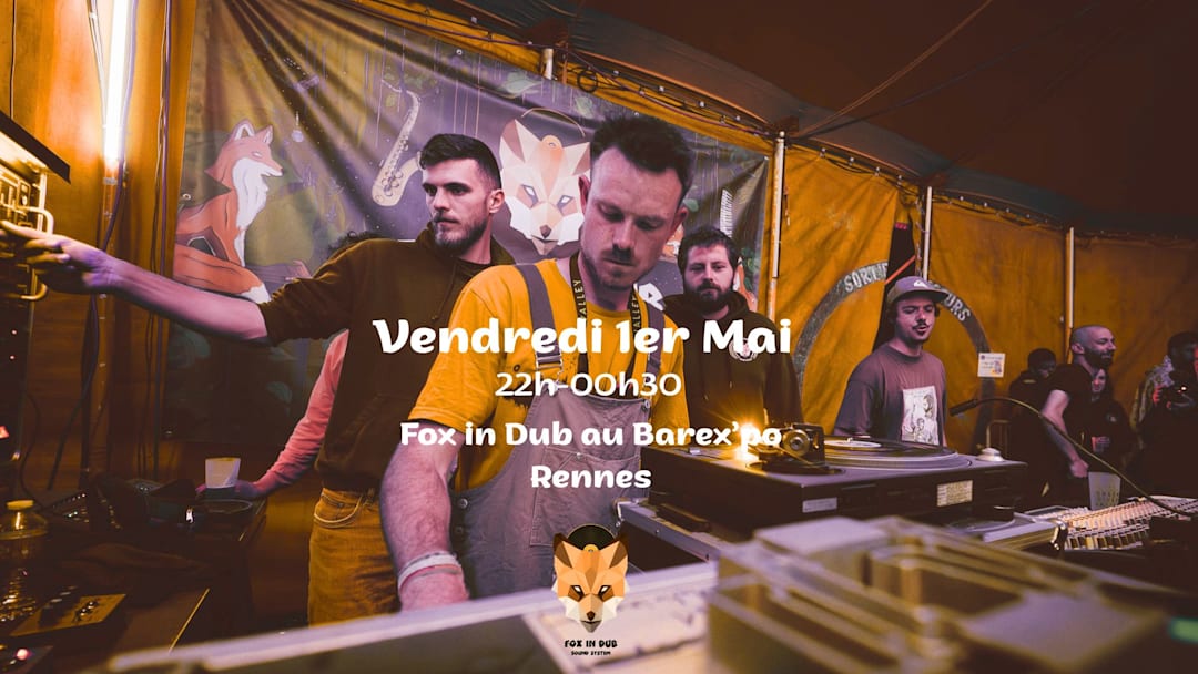 Offizielles Cover des Events Fox In Dub x Barex'po