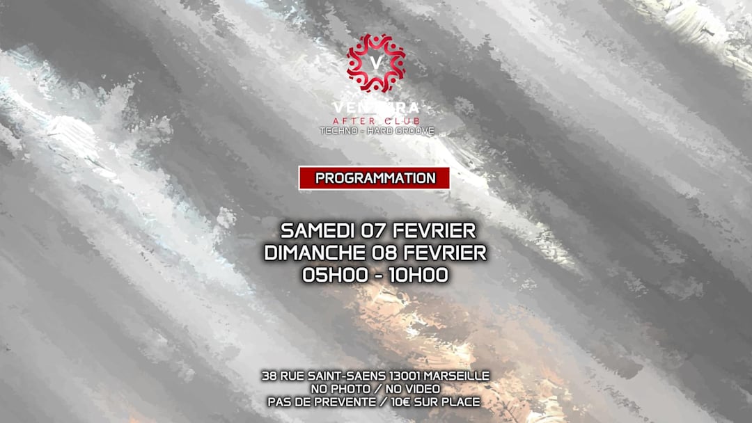 VENTURA AFTER TECHNO w/ DORA, DAAS & REIG