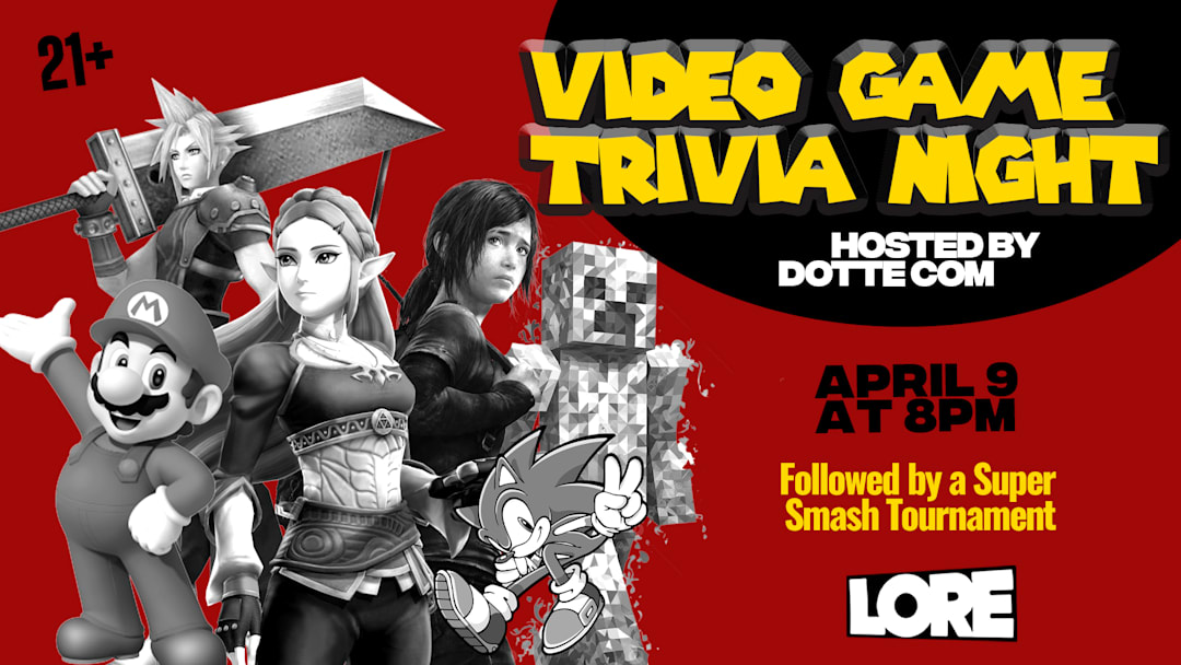 Video Game Trivia Night (FREE to Play)