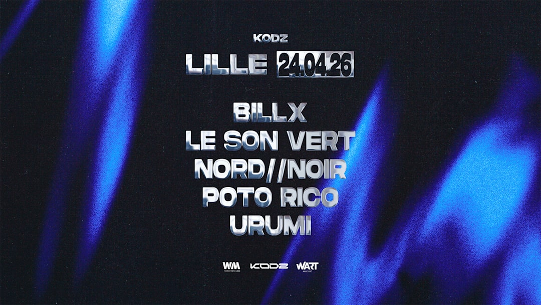 KODZ x WML : BILLX - URUMI - NORD//NOIR - LE SON VERT