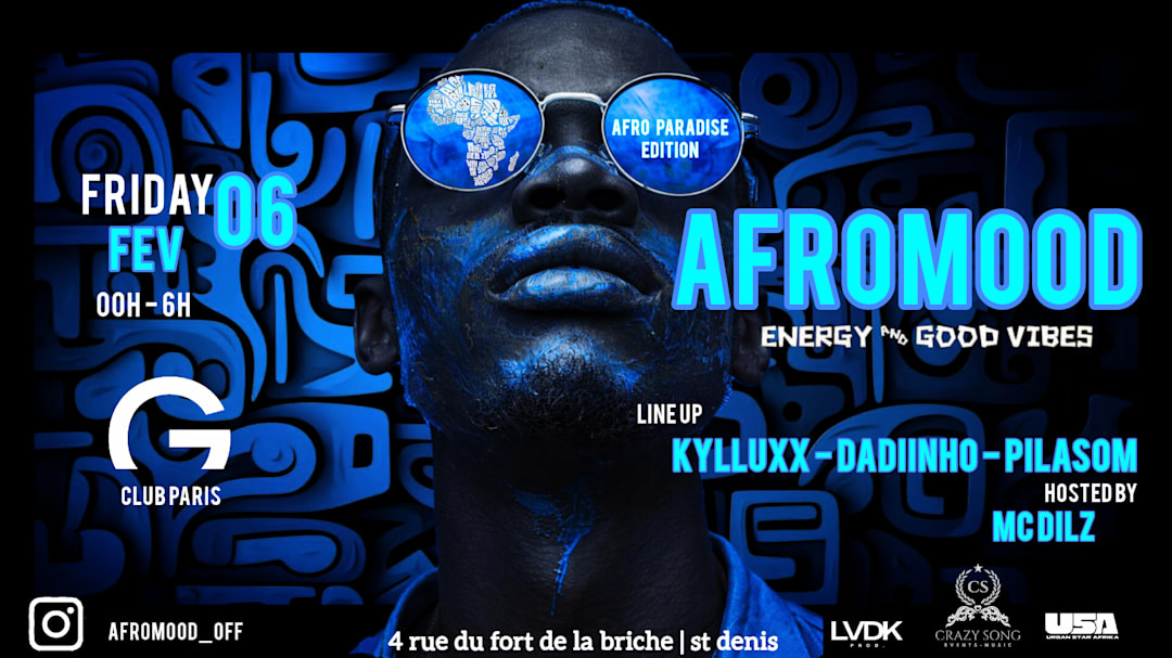 AFROMOOD - FRIDAY 06 February - G club