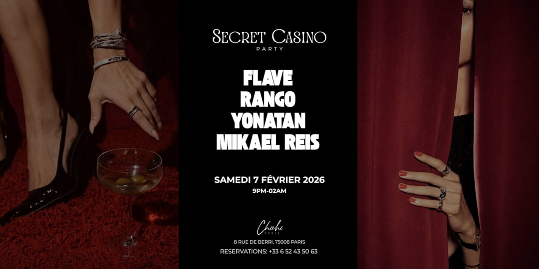 Chichi Paris x Secret Casino Party