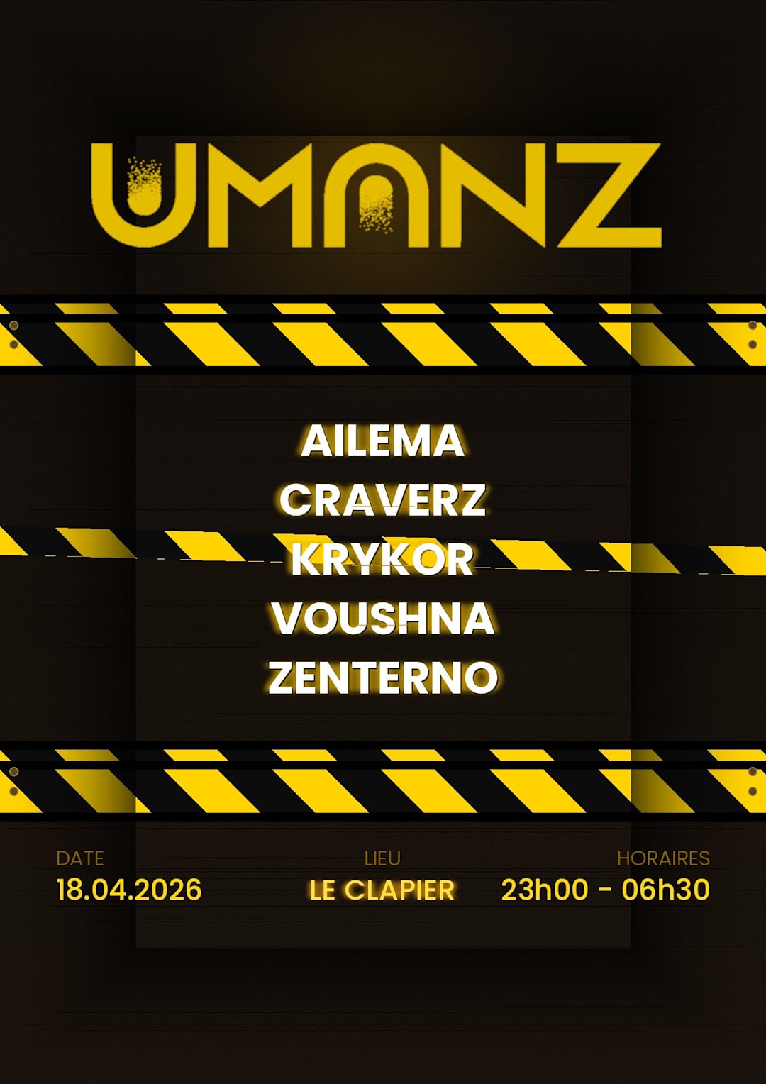Umanz : Krykor, Ailema, Craverz, Voushna, Zenterno